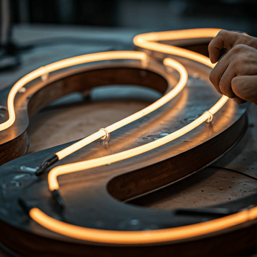 Neon sign repair — PixelRing